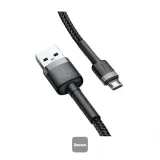 Baseus Cafule Cable USB to Micro USB 2.4A 1M – Gray + Black – image 3