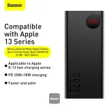 Baseus Adaman Metal Digital Display Quick Charge Power Bank 10000mAh / 20000mAh 22.5W – Black – image 2