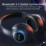 AWEI A300BL Wireless Stereo Headphone – Black – image 3