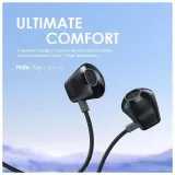 oraimo Halo Airy Type-C Half In-ear Wired Headphones (OEP-650) – image 3