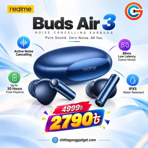 Realme Buds Air 3 42dB ANC Earbuds